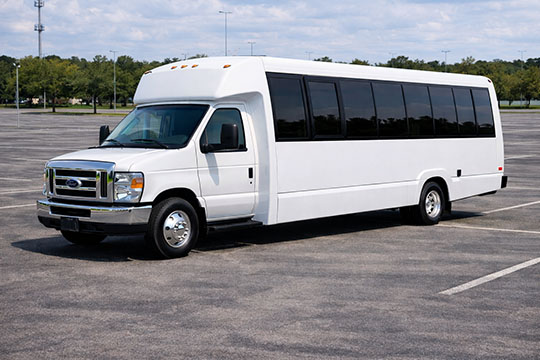 25-passenger minibus rental Jeffersonville TX