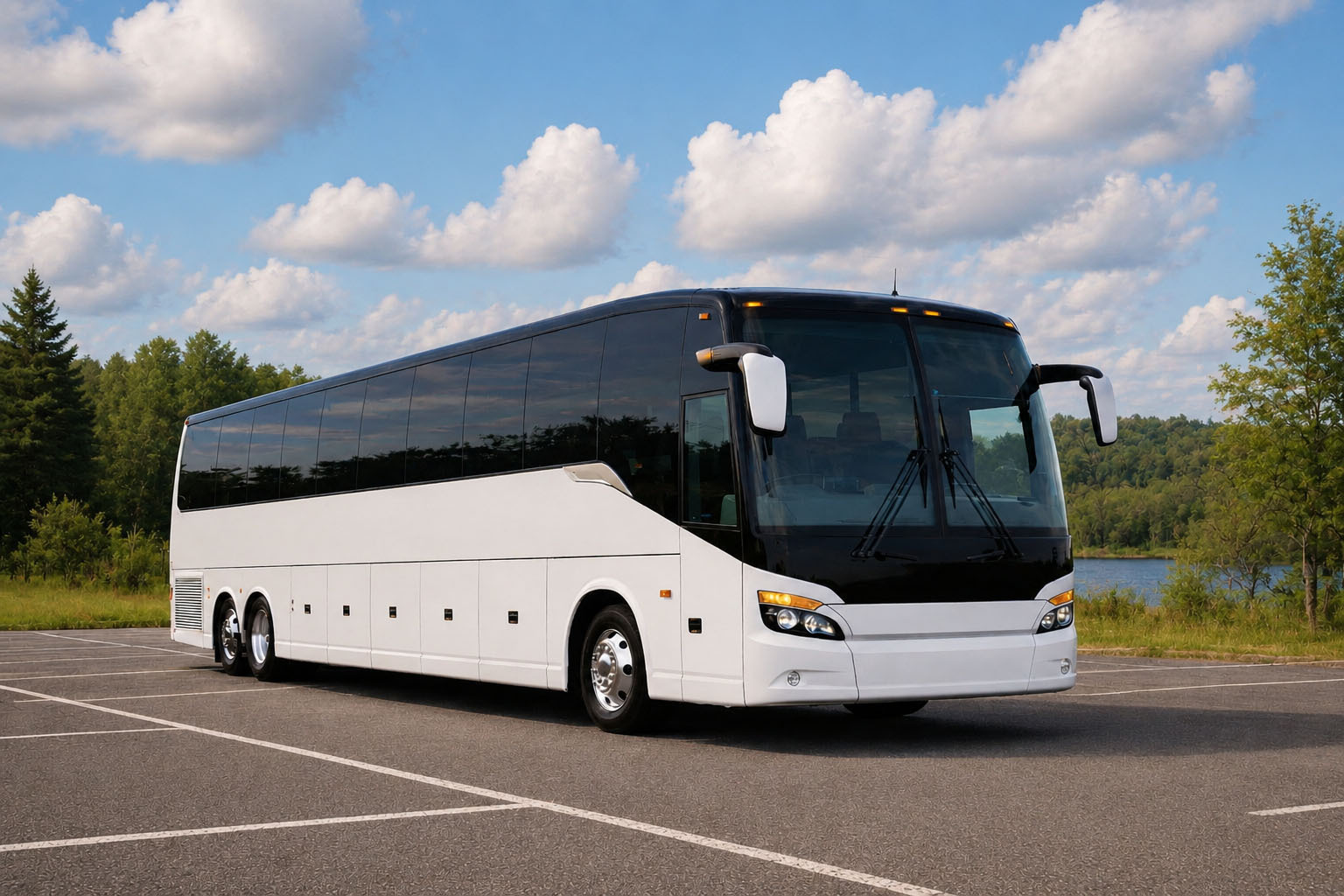 Jeffersonville Ohio Charter Bus Company fleet